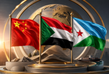 الصين والسودان وجيبوتي